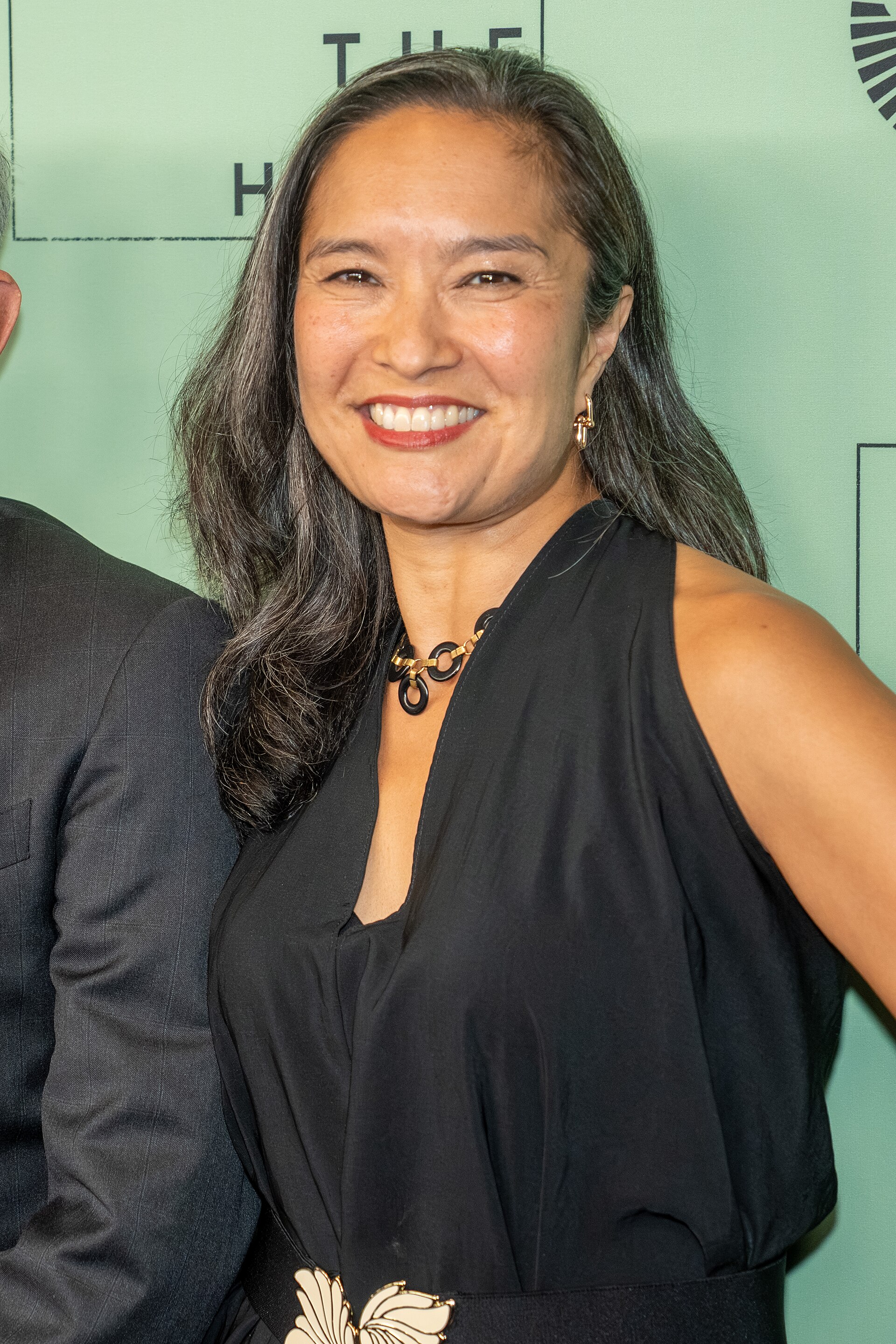 Mariko Silver at the 63rd annual New York Film Festival at Lincoln Center in 2025 for the film After The Hunt
