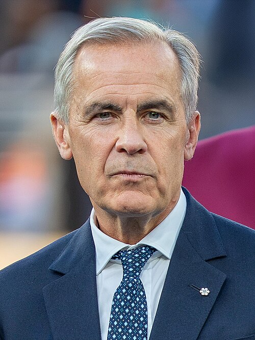 Mark Carney during Argentina vs Spain at the 2026 FIFA World Cup Final