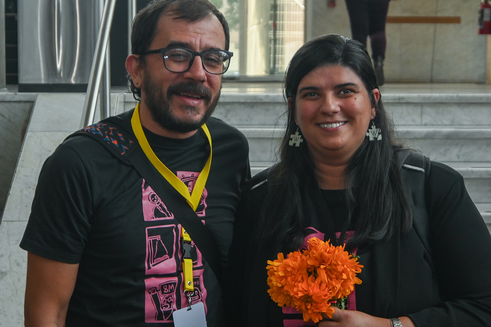 Portraits of attendees at WECUDI 2025, Mexico City, Mexico.