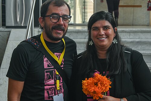 Portraits of attendees at WECUDI 2025, Mexico City, Mexico.