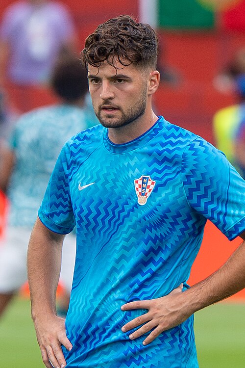 Martin Baturina during Croatia v Portugal on 2 July 2026 at the 2026 FIFA World Cup