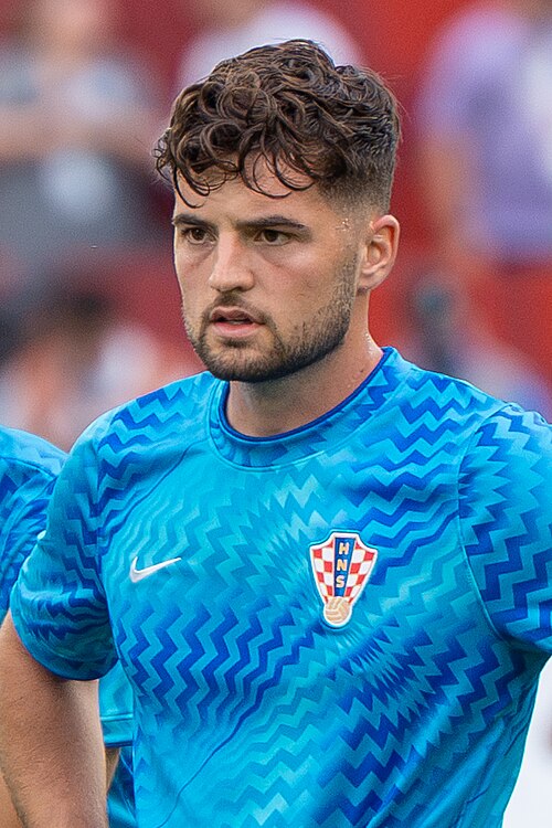 Martin Baturina during Croatia v Portugal on 2 July 2026 at the 2026 FIFA World Cup