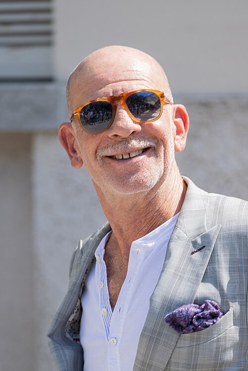 Martin Wuttke, actor, at 82nd Venice International Film Festival in Venice, Italy for the film silent friend.