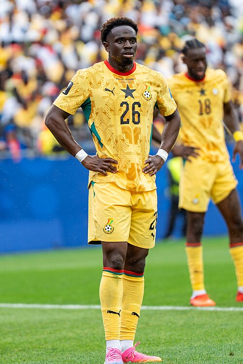 Marvin Senaya during England v Ghana on 23 June 2026 at the 2026 FIFA World Cup