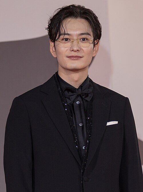 Masaki Okada, actor, at 82nd Venice International Film Festival in Venice, Italy.