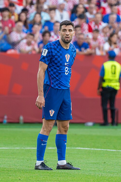 Mateo Kovacic during Croatia v Portugal on 2 July 2026 at the 2026 FIFA World Cup