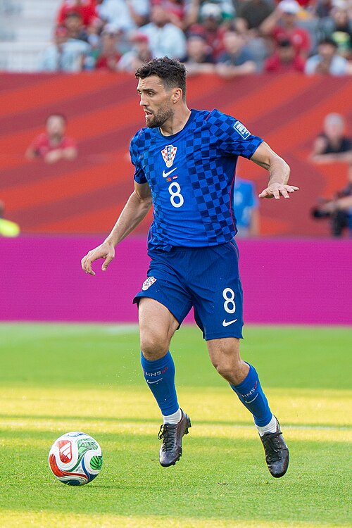 Mateo Kovacic during Croatia v Portugal on 2 July 2026 at the 2026 FIFA World Cup