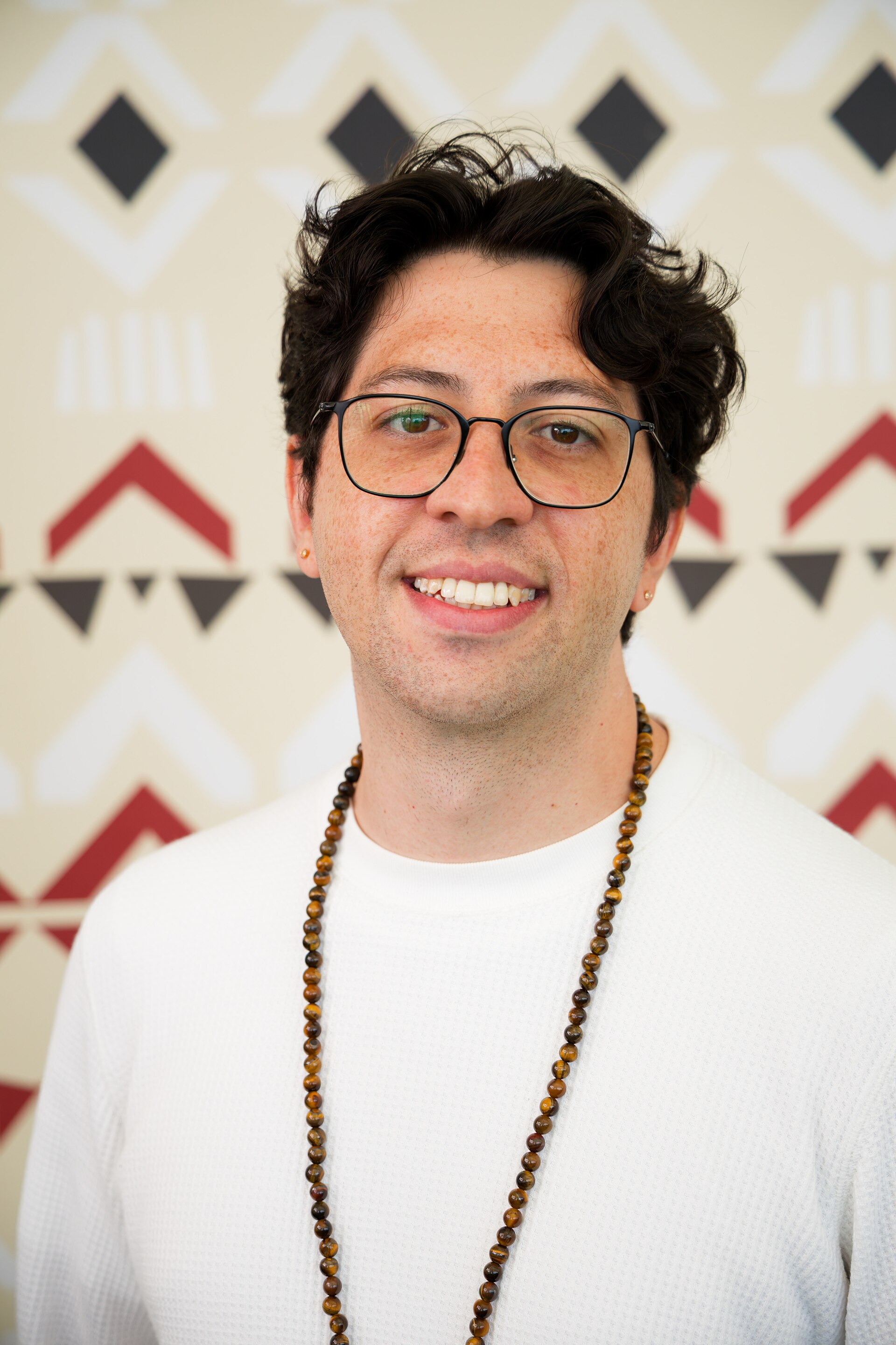 Mateus Batista Santos at Wikimania 2025