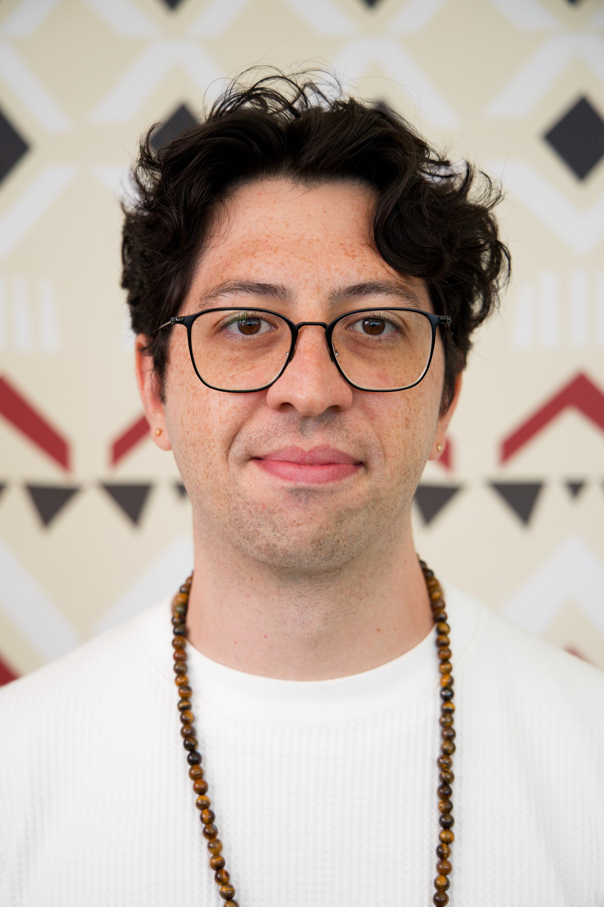 Mateus Batista Santos at Wikimania 2025