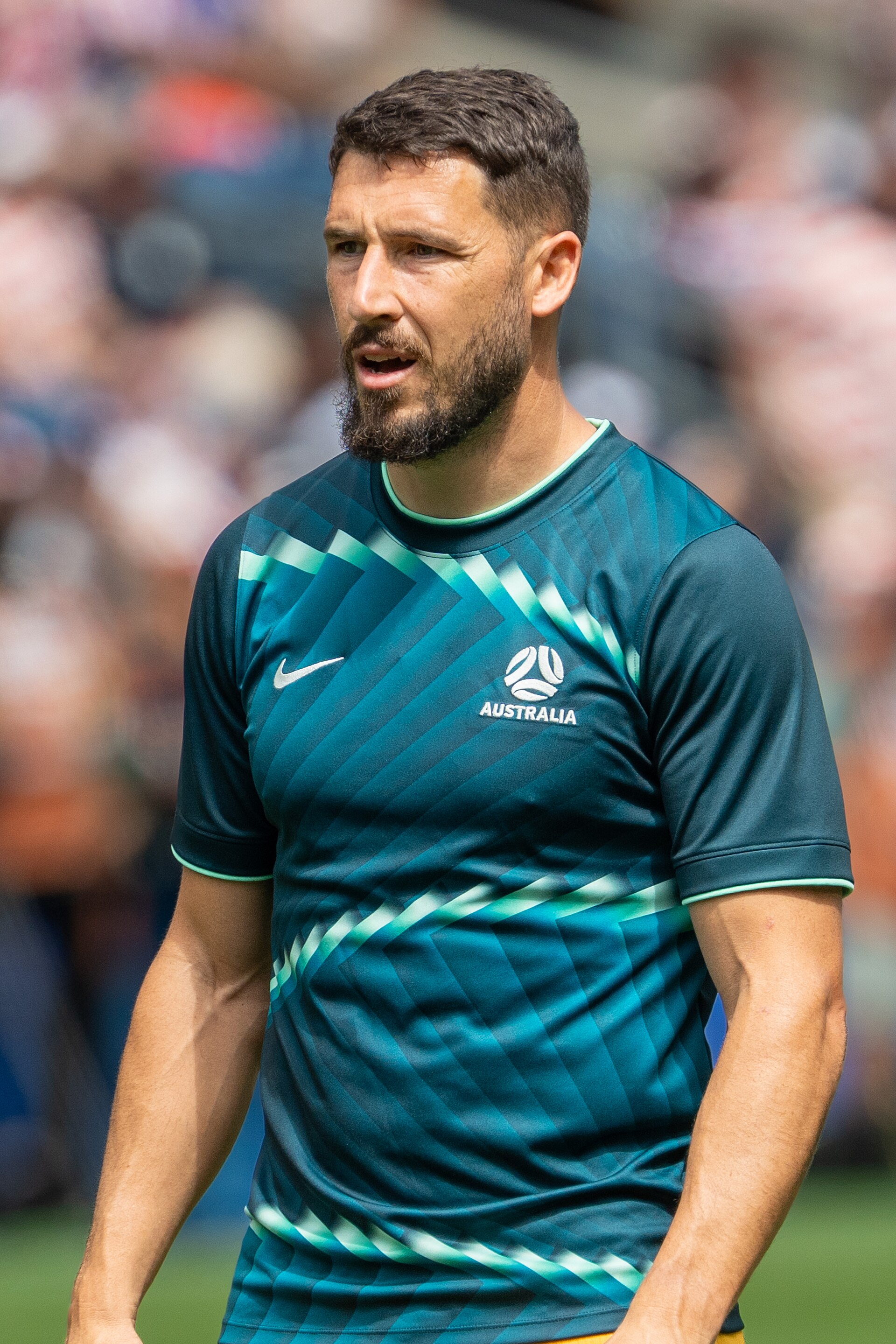 Mathew Leckie during United States v Australia on 19 June 2026 at the 2026 FIFA World Cup