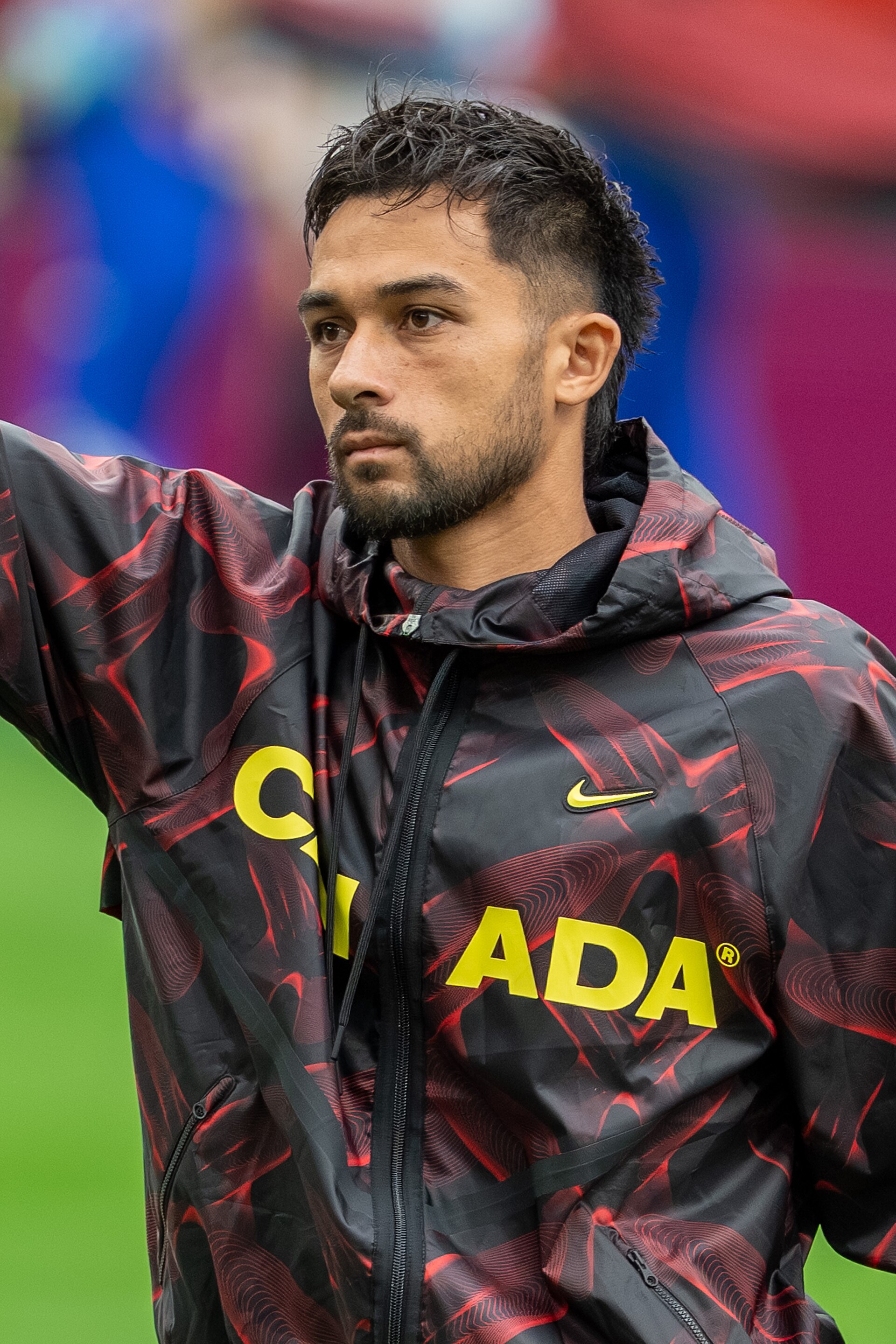 Mathieu Choiniere during Canada v Qatar on 18 June 2026 at the 2026 FIFA World Cup