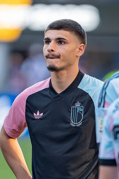 Matias Fernandez-Pardo during Belgium v United States at the 2026 FIFA World Cup