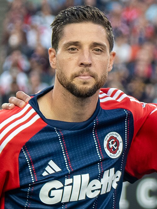 Matt Polster during New England Revolution vs Inter Miami on July 9, 2025