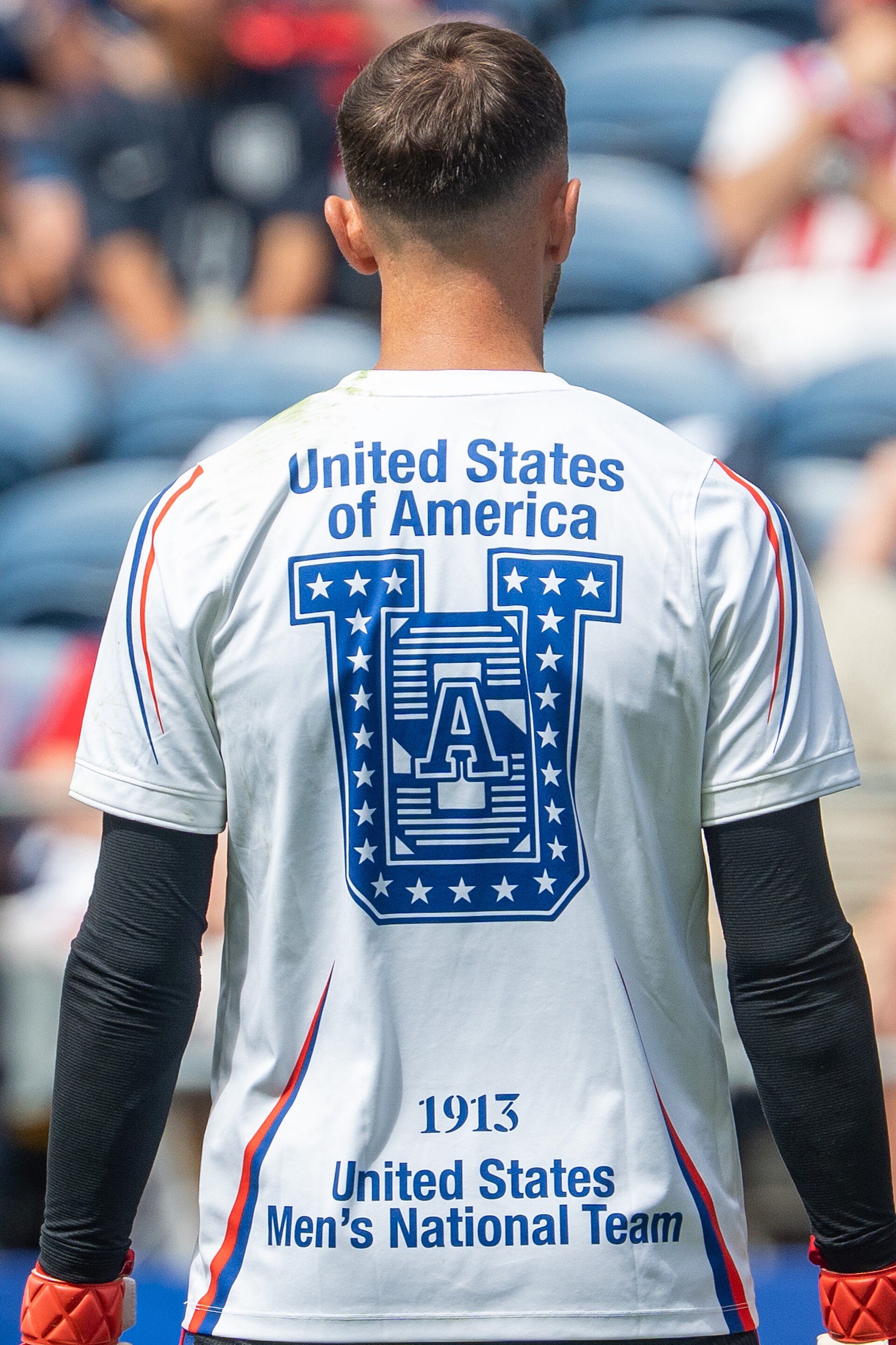 Matt Turner during United States v Australia on 19 June 2026 at the 2026 FIFA World Cup
