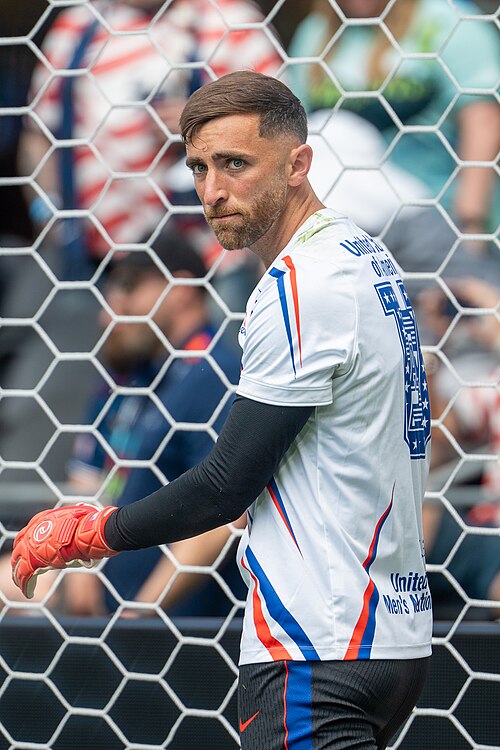 Matt Turner during United States v Australia on 19 June 2026 at the 2026 FIFA World Cup
