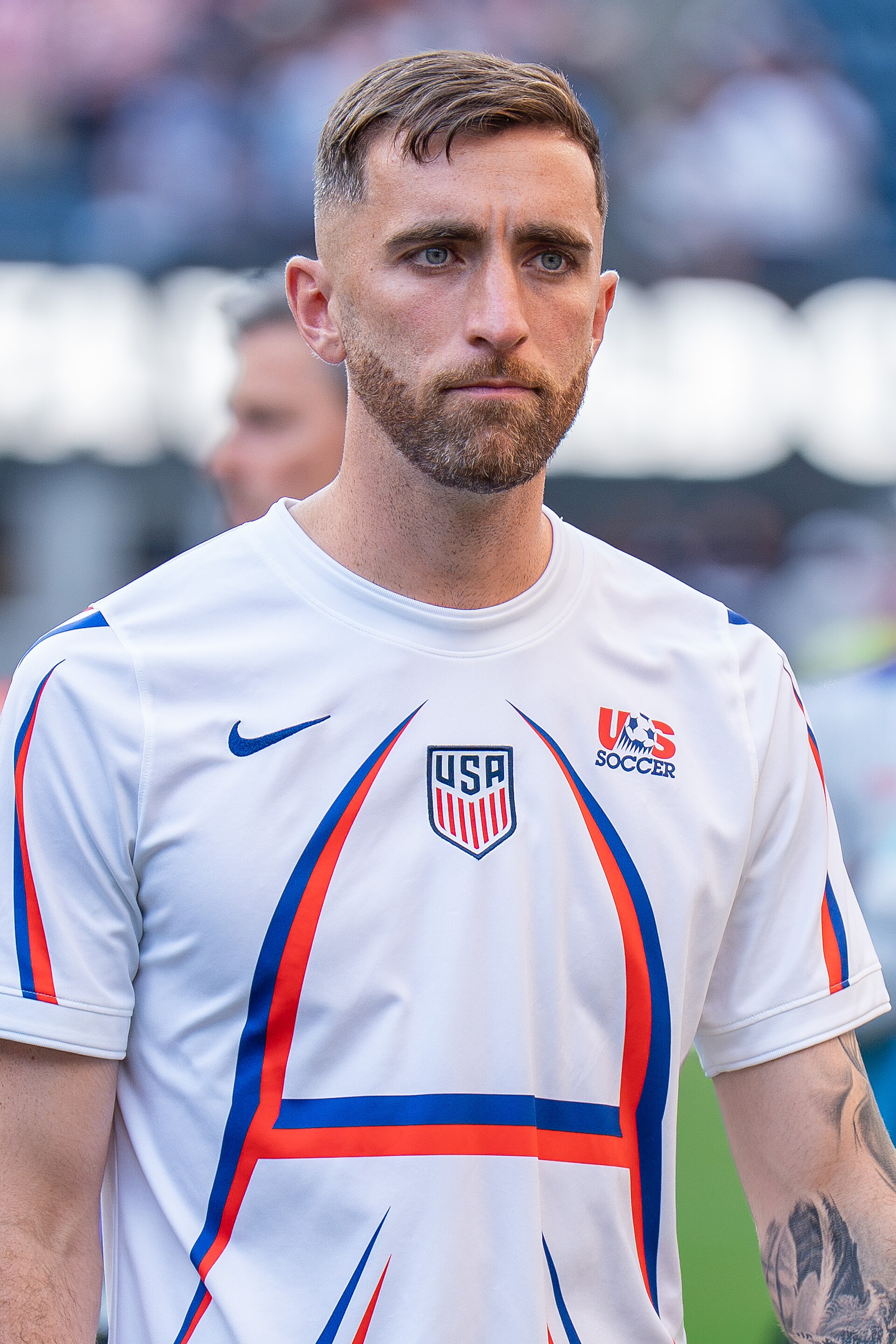 Matt Turner during Belgium v United States at the 2026 FIFA World Cup