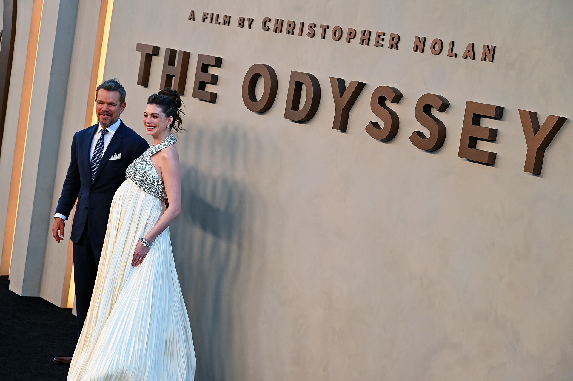 Matt Damon & Anne Hathaway at the NYC Premiere of "The Odyssey" - July 14, 2026
