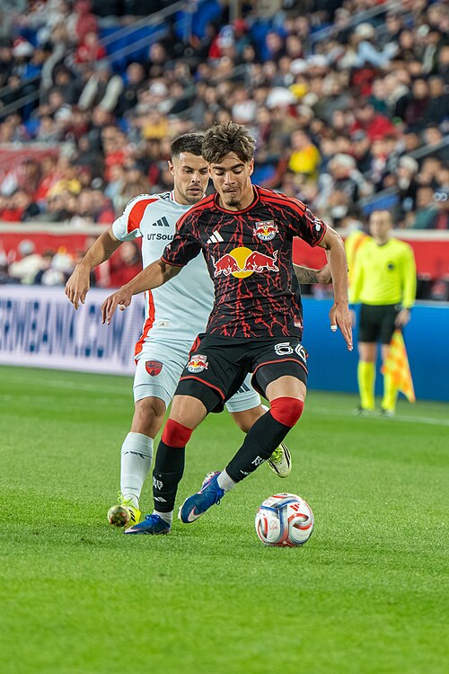 Matthew Dos Santos during New York Red Bulls vs FC Dallas on May 2, 2026