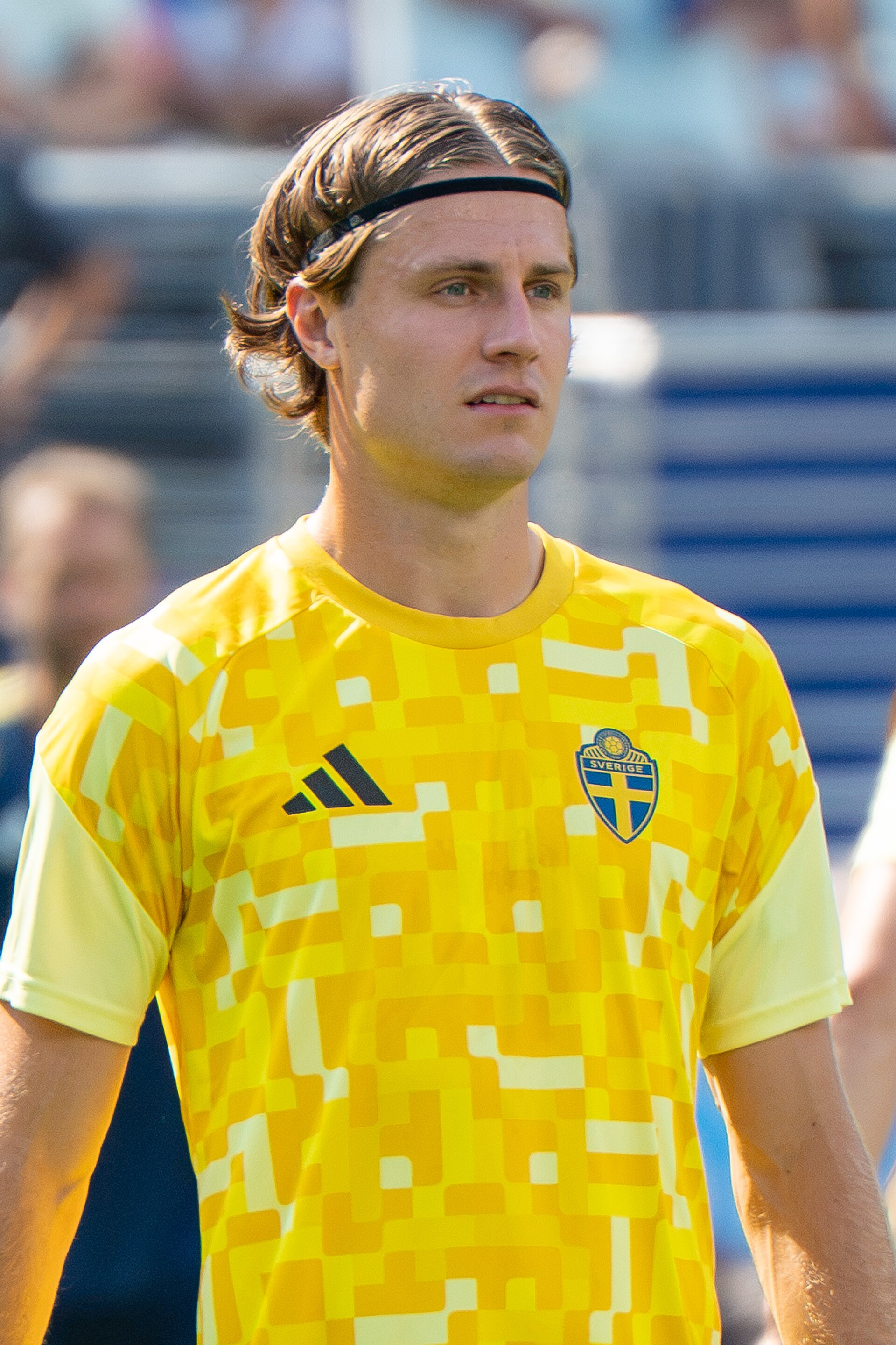 Mattias Svanberg during France v Sweden at the 2026 FIFA World Cup