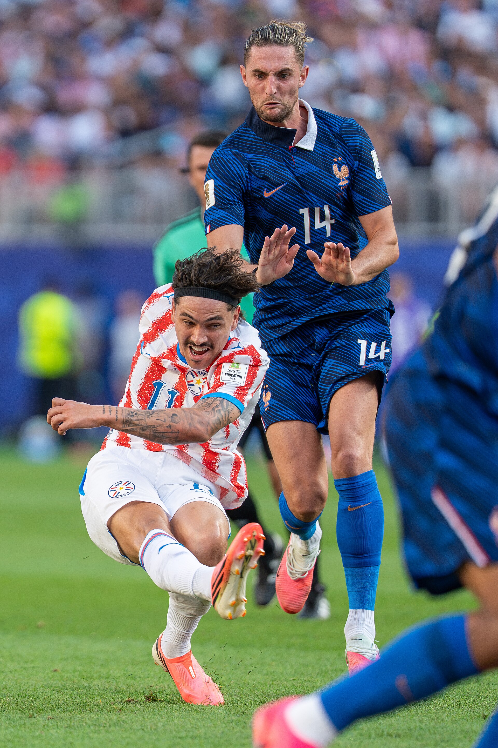 Mauricio Adrien Rabiot during France v Paraguay at the 2026 FIFA World Cup