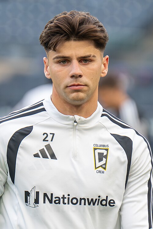 Max Arfsten during New York City FC vs Columbus Crew on May 10, 2026