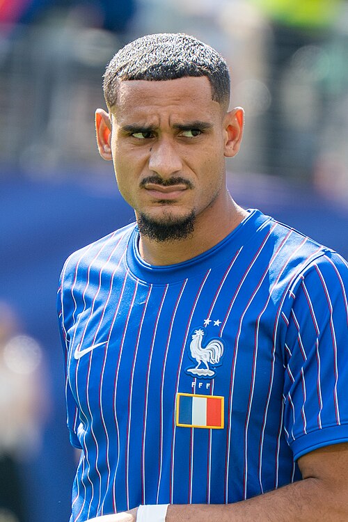 Maxence Lacroix during France v Sweden at the 2026 FIFA World Cup