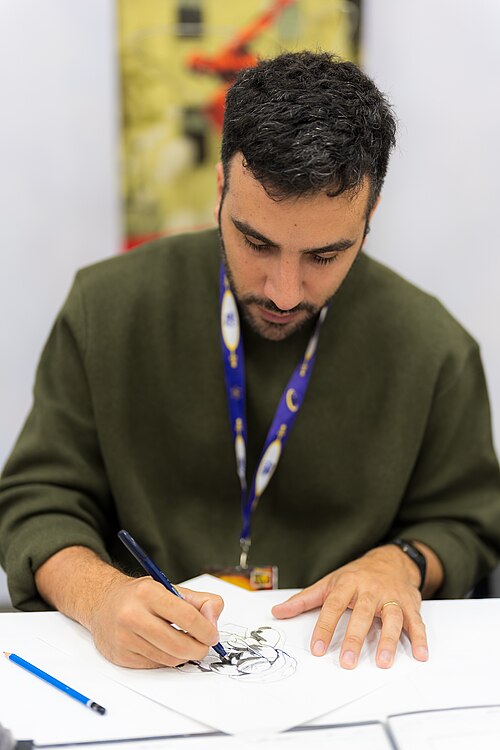 Maxi Dall'O, artist, at Dragon Con in Atlanta Ga September 6 2026