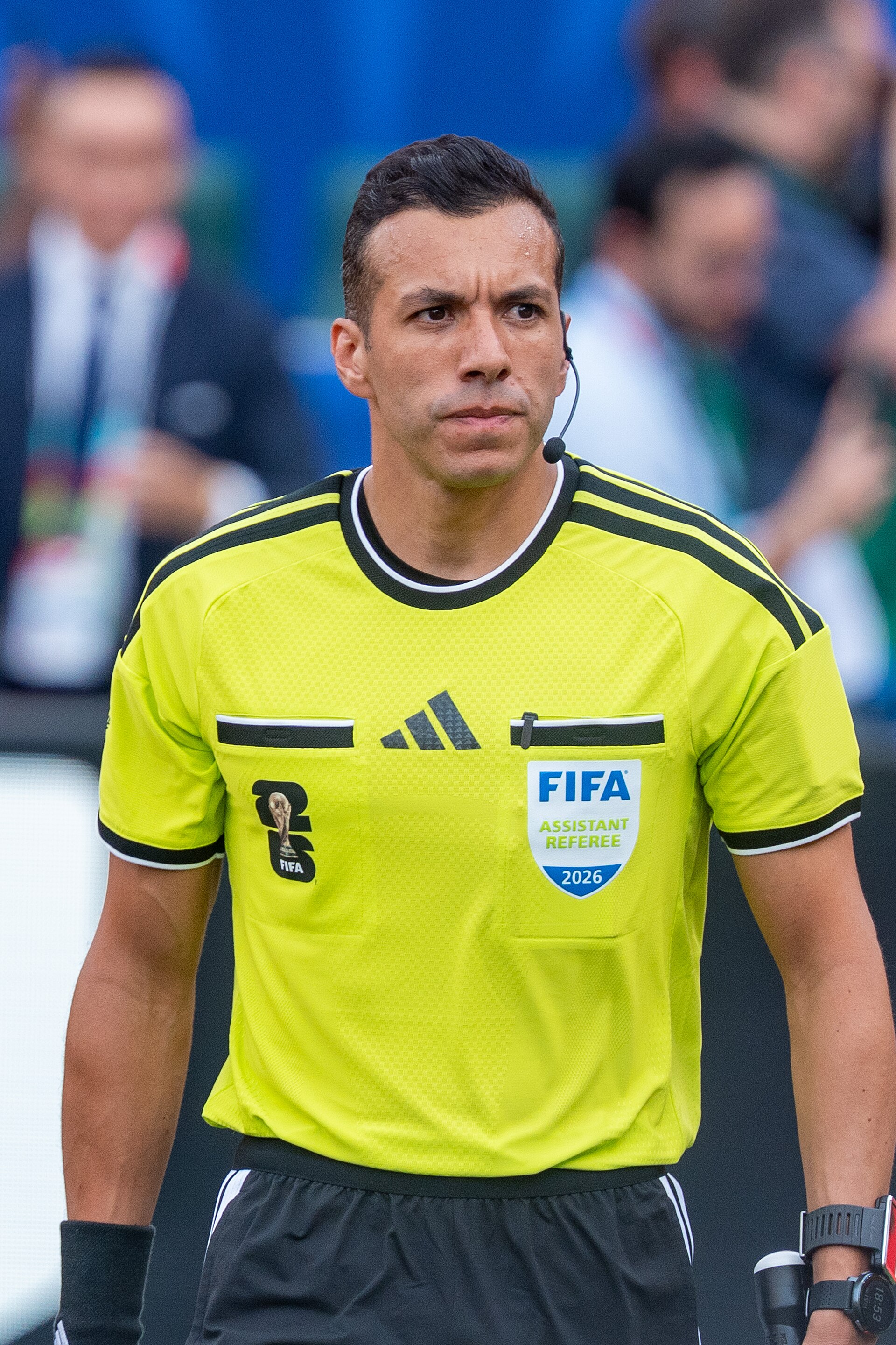 Mehdi Rahmouni during Côte d'Ivoire v Ecuador on 14 June 2026 at the 2026 FIFA World Cup