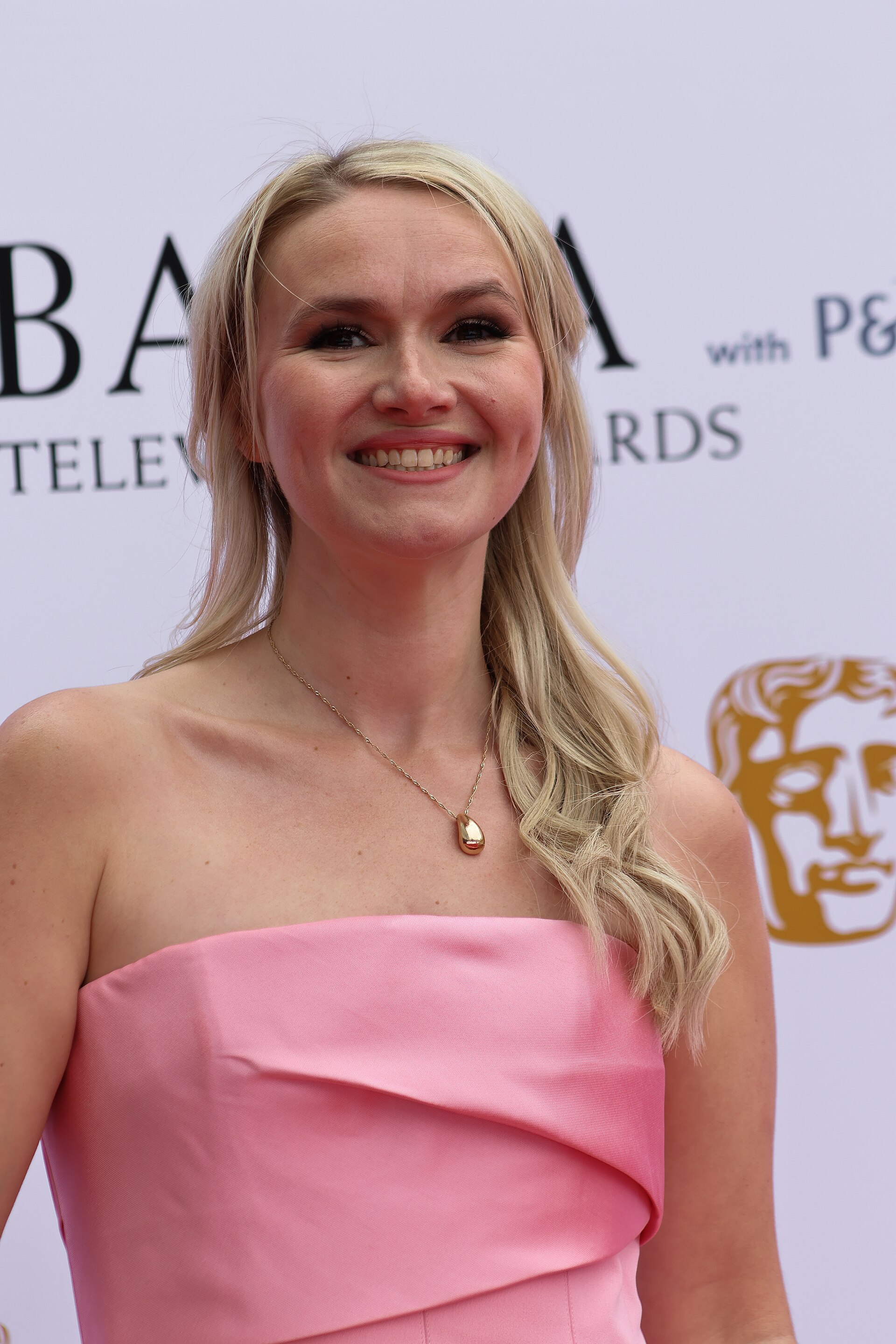 Melissa Suffield at the TV BAFTAs red carpet, May 26