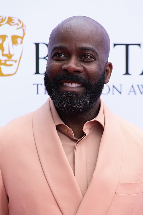 Melvin Odoom at the TV BAFTA red carpet May 26