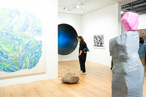 Mennour Gallery C5 at Art Basel 2025