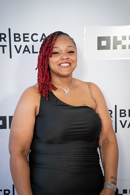 Mercedes Brown at the premiere of HARVEST at Tribeca Film Festival 2026.