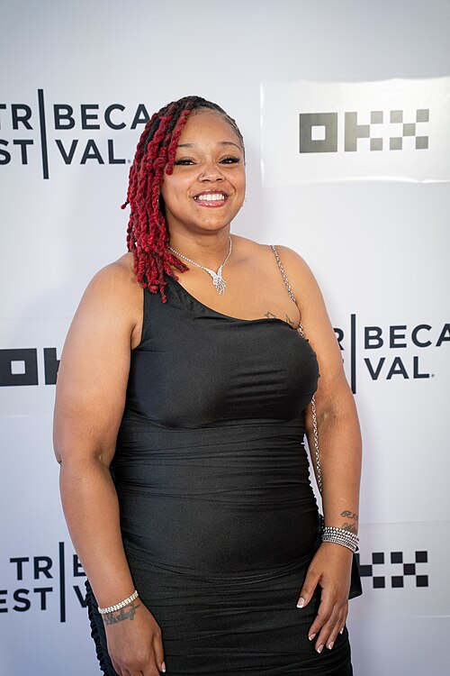 Mercedes Brown at the premiere of HARVEST at Tribeca Film Festival 2026.