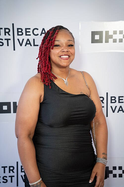 Mercedes Brown at the premiere of HARVEST at Tribeca Film Festival 2026.