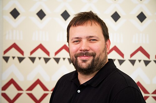 Michaël Barbereau at Wikimania 2025