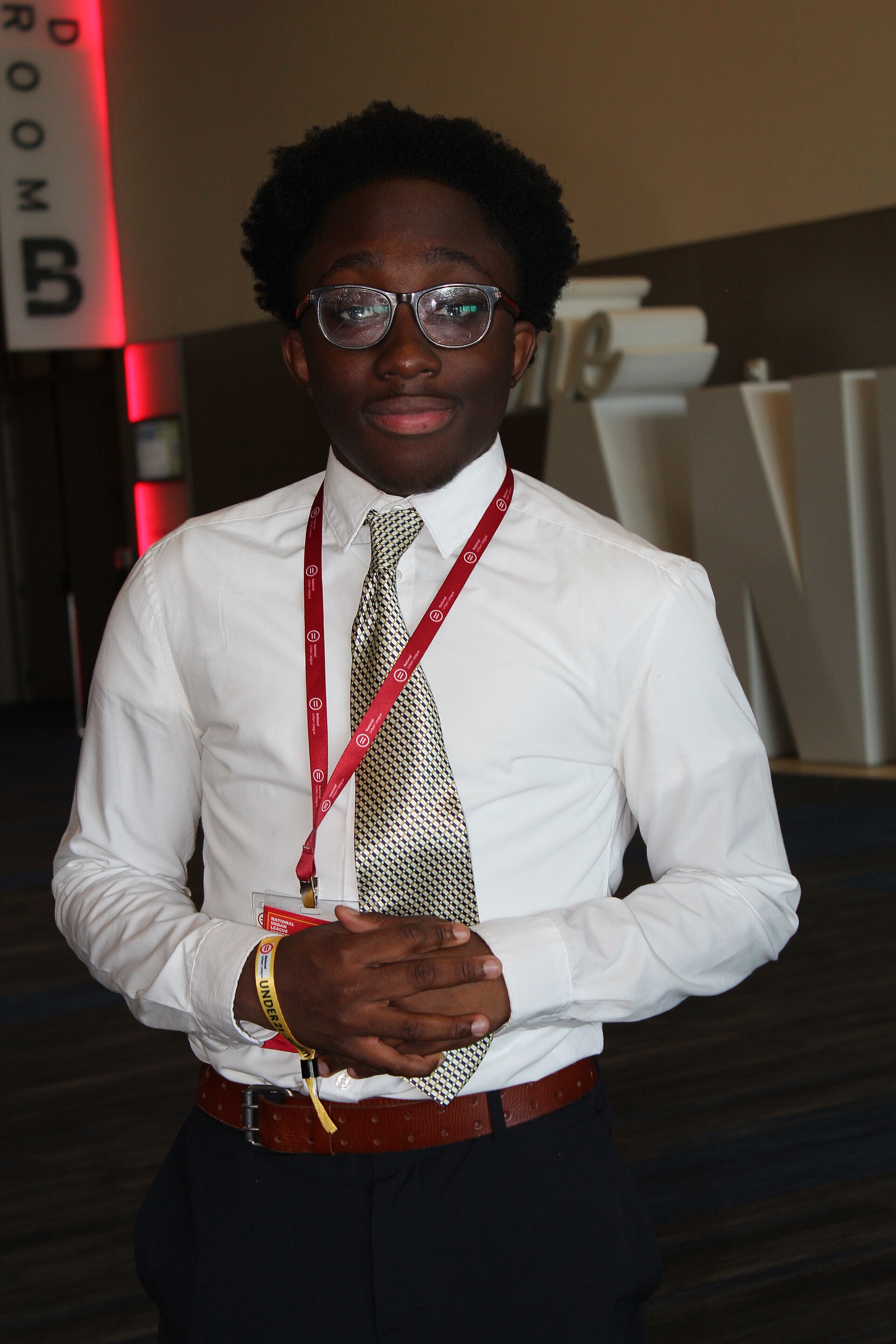 Michael Adulley, Summer Advisor for the National Urban League, at the 2025 National Urban League Conference.