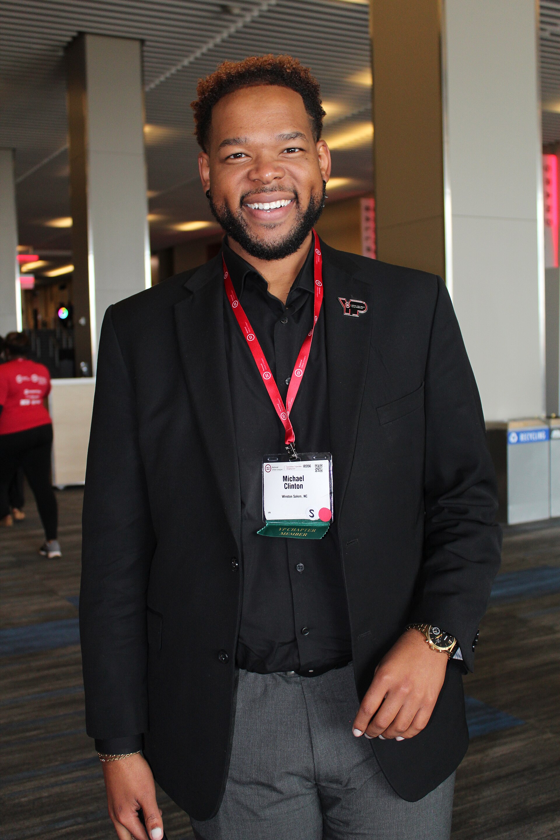 Michael Clinton, VP of Programming for Winston Salem Urban League Young Professionals, at the 2025 National Urban League Conference.