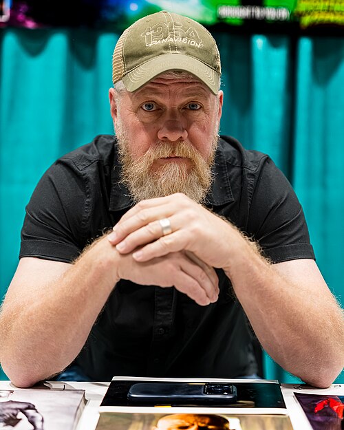 Michael Cudlitz, actor, at GalaxyCon Oklahoma City in Oklahoma City, OK in May 2026