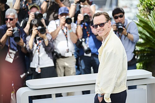 Michael Fassbender poses during a photocall of the film "Hope" at the 79th edition of the Cannes Film Festival in Cannes, southern France on May 18, 2026