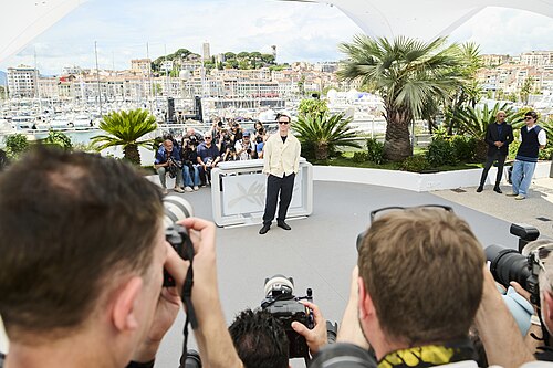 Michael Fassbender poses during a photocall of the film "Hope" at the 79th edition of the Cannes Film Festival in Cannes, southern France on May 18, 2026