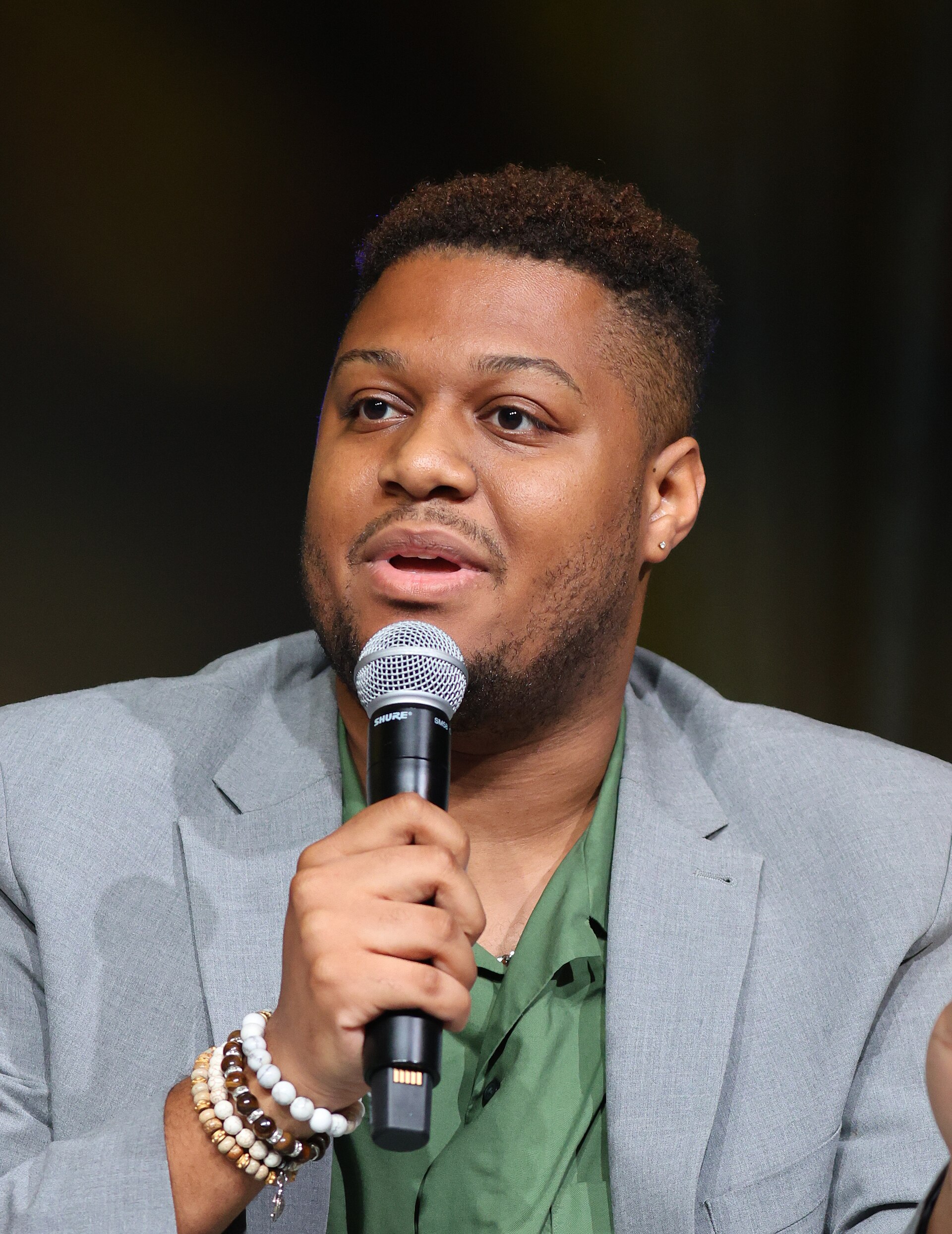 Michael Franklin, executive director of Speechwriters of Color, at the Global Black Economic Forum at Essence Festival 2025