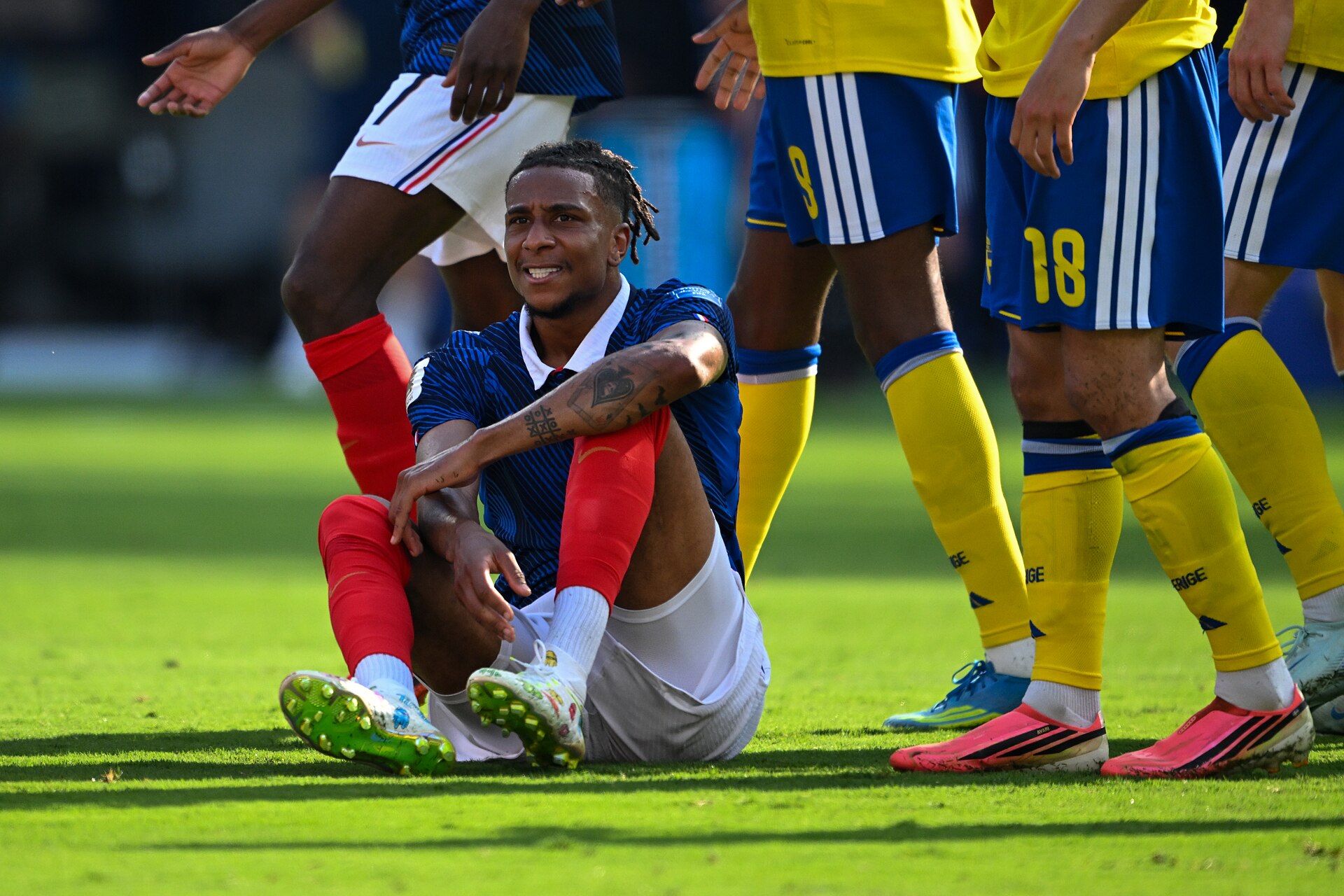 EAST RUTHERFORD, UNITED STATES - June 30: Michael Olise #11 of France during the FIFA World Cup 2026 round of 32 match between France  and Sweden on June 30, 2026 MetLife Stadium, East Rutherford, New Jersey