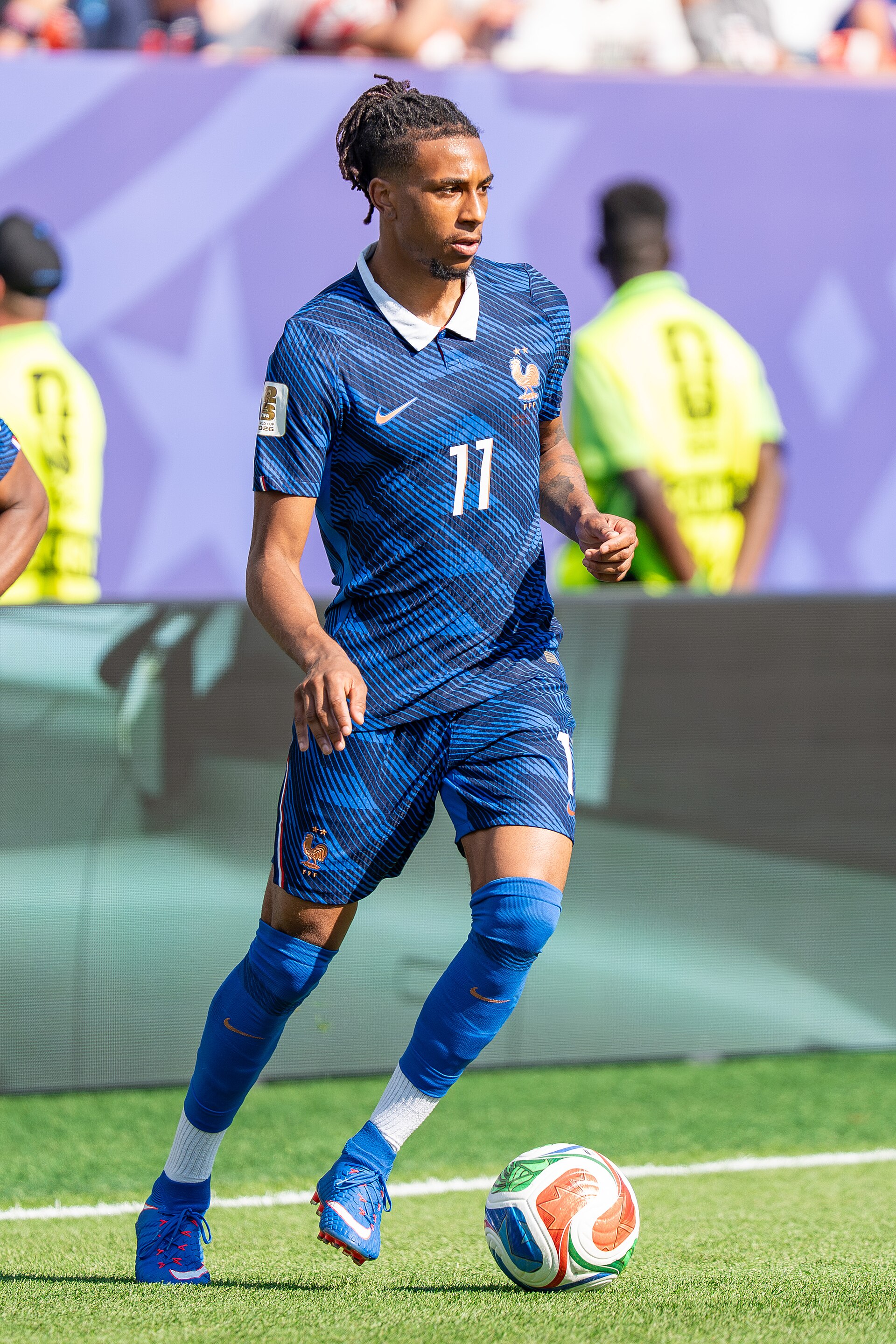 Michael Olise during France v Paraguay at the 2026 FIFA World Cup
