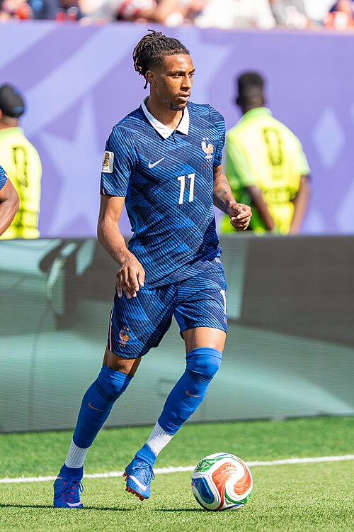 Michael Olise during France v Paraguay at the 2026 FIFA World Cup