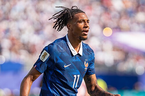 Michael Olise during France v Paraguay at the 2026 FIFA World Cup