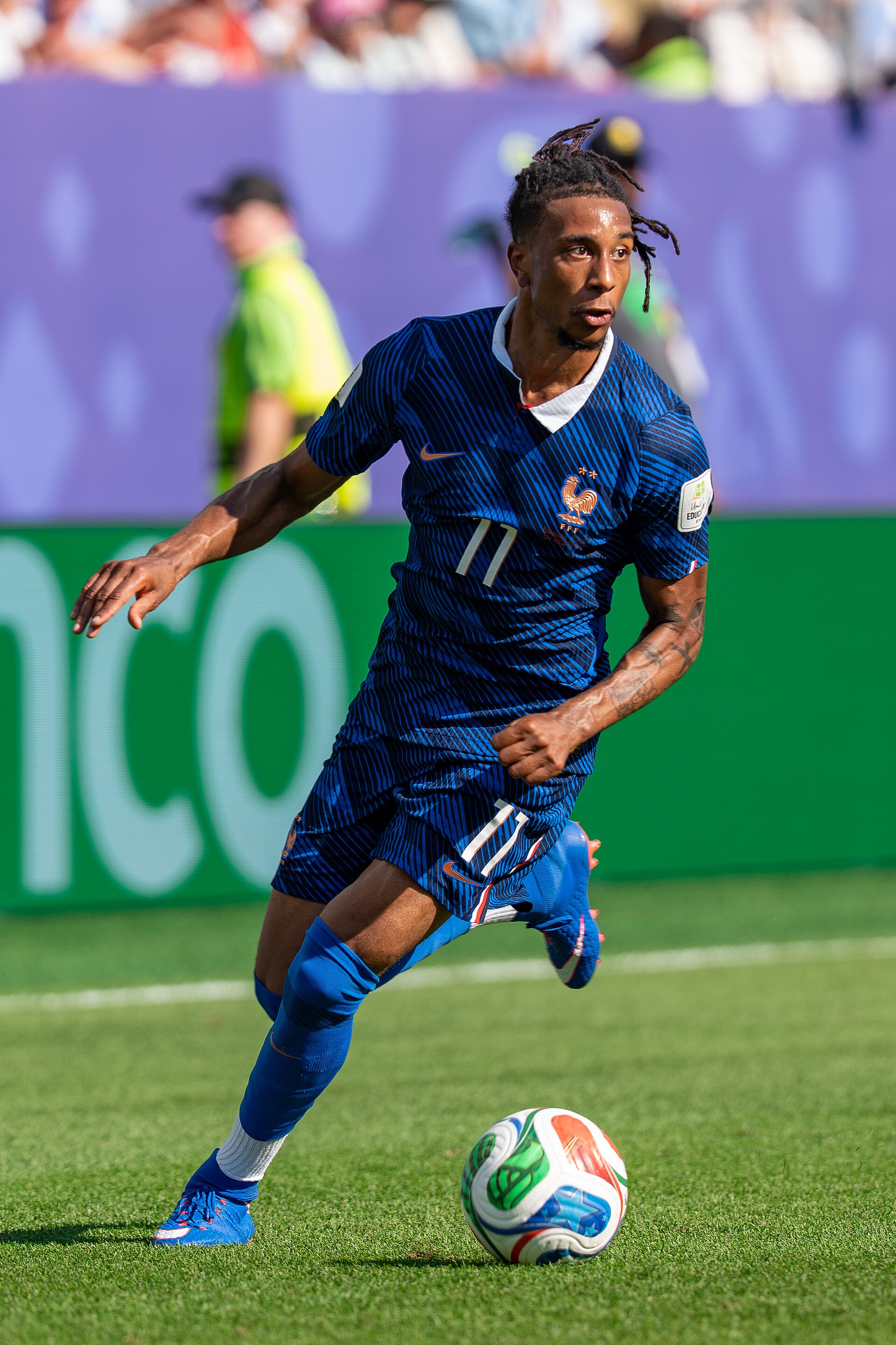 Michael Olise during France v Paraguay at the 2026 FIFA World Cup