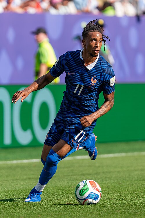 Michael Olise during France v Paraguay at the 2026 FIFA World Cup