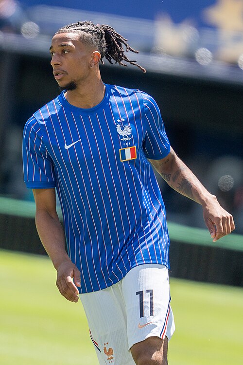 Michael Olise during France v Senegal on 16 June 2026 at the 2026 FIFA World Cup at NY/NJ Stadium in East Rutherford, NJ