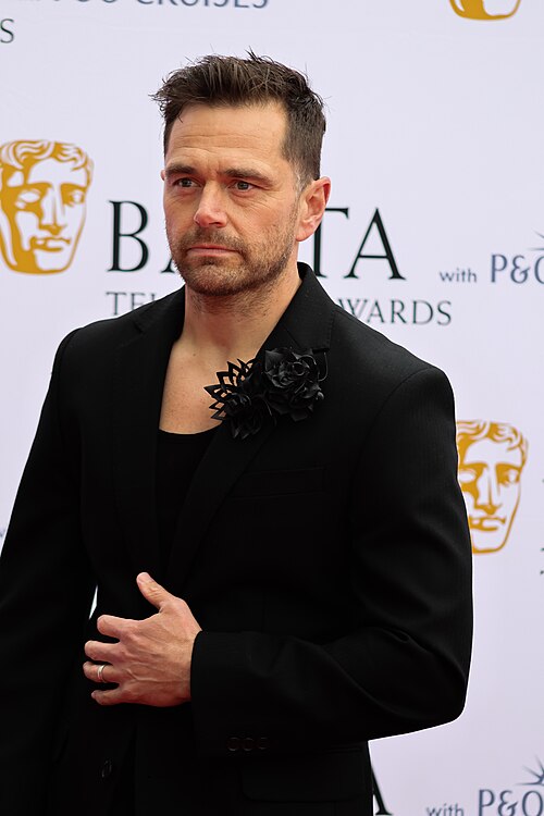 Michael Stevenson at the TV BAFTA red carpet, May 26