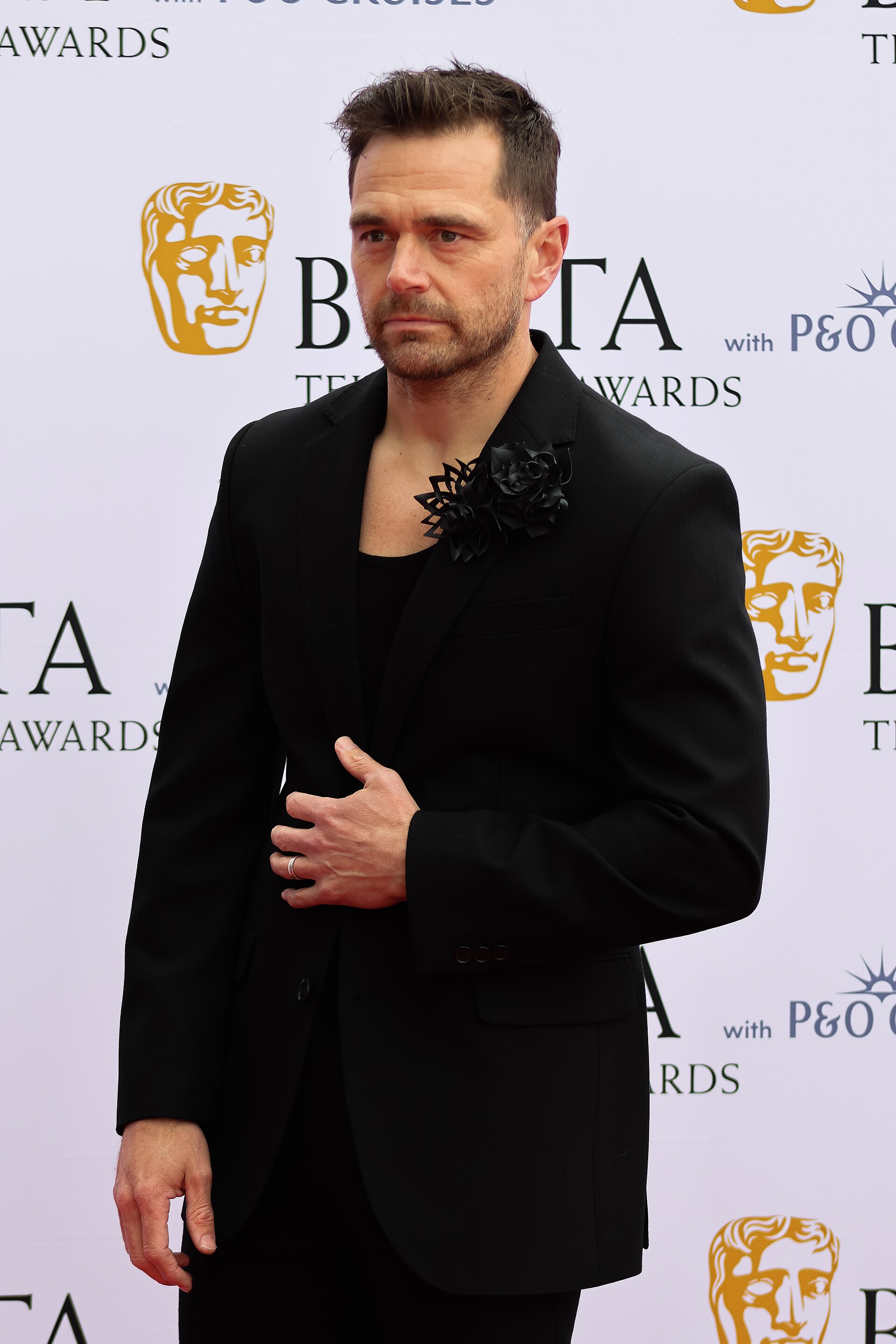 Michael Stevenson at the TV BAFTA red carpet, May 26